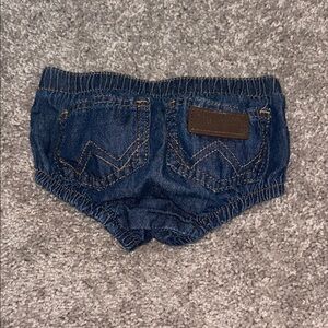 Wrangler Kids Dark Blue Denim Bloomers